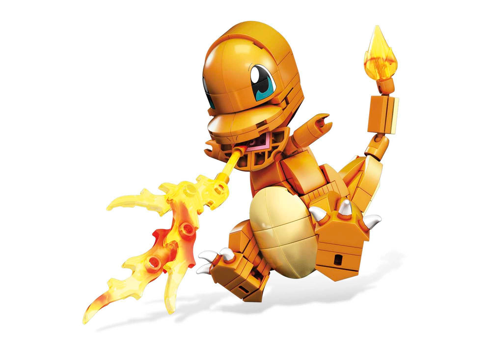 Mega Brands Charmander pose collection for display and play