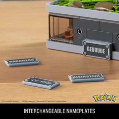 Pokemon licensed mini Geodude for collectors and desk décor.