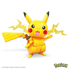 Pikachu electric cheeks detail enhances authentic action poses.