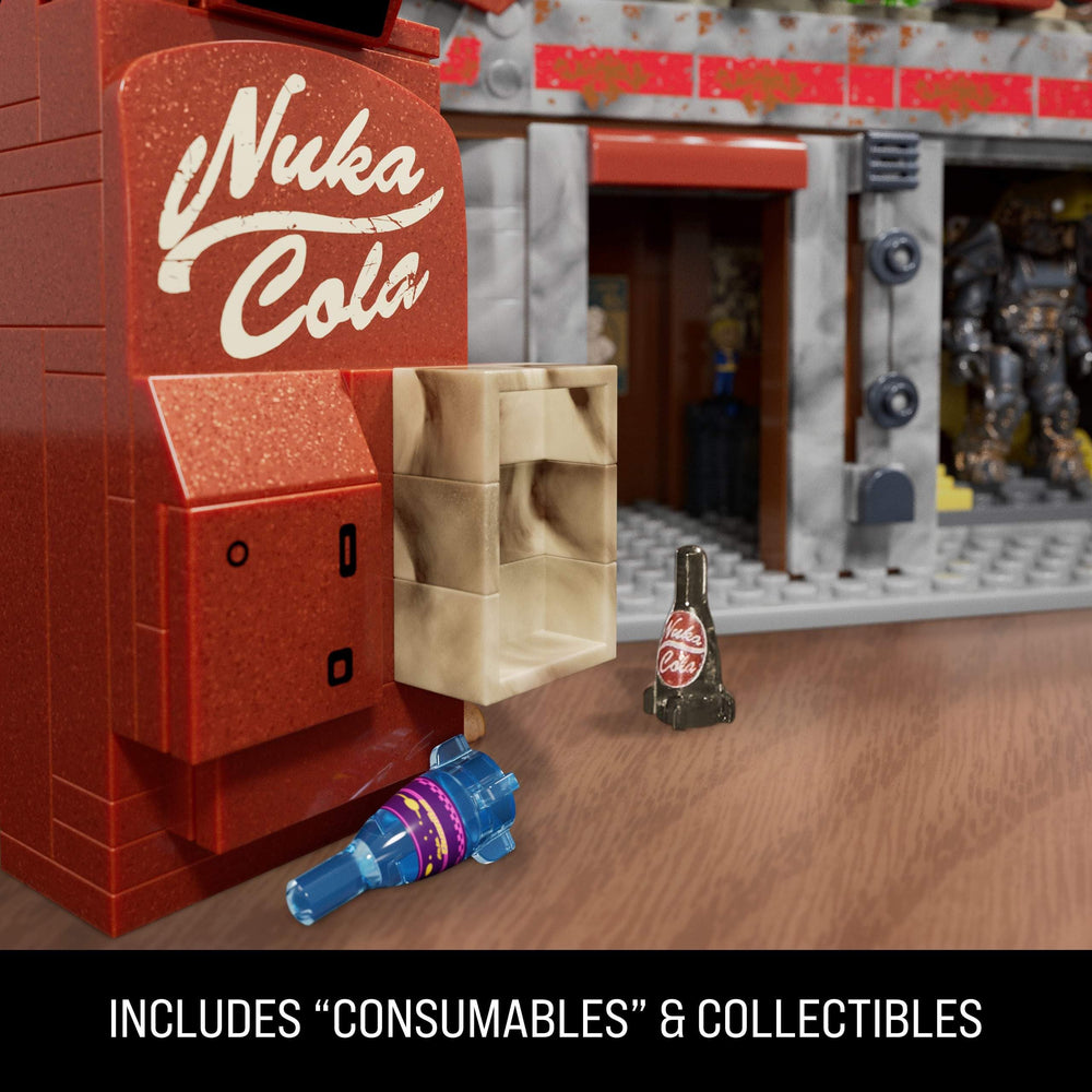 Mega Brands posters and bobbleheads add Easter eggs for rich detail.