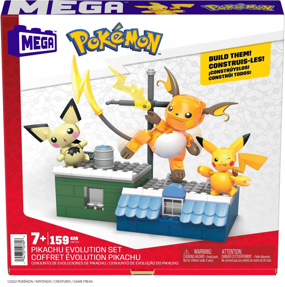 Mega Pokémon built for ages 6+ supports creativity and problem-solving through hands-on building.