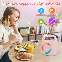 MEGUO M56PRO Bluetooth speaker mode lets you play music anywhere.