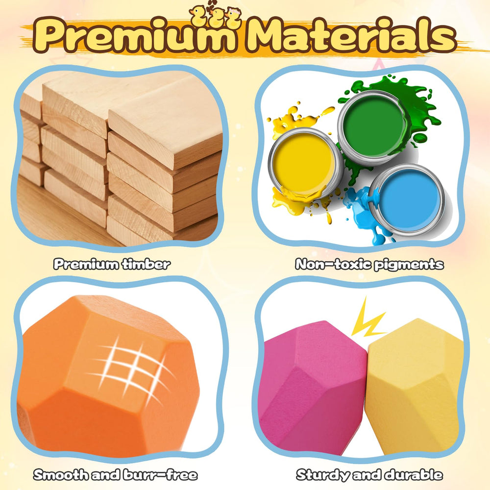 MEGRANATE Montessori-inspired educational toy encourages concentration and imaginative play.