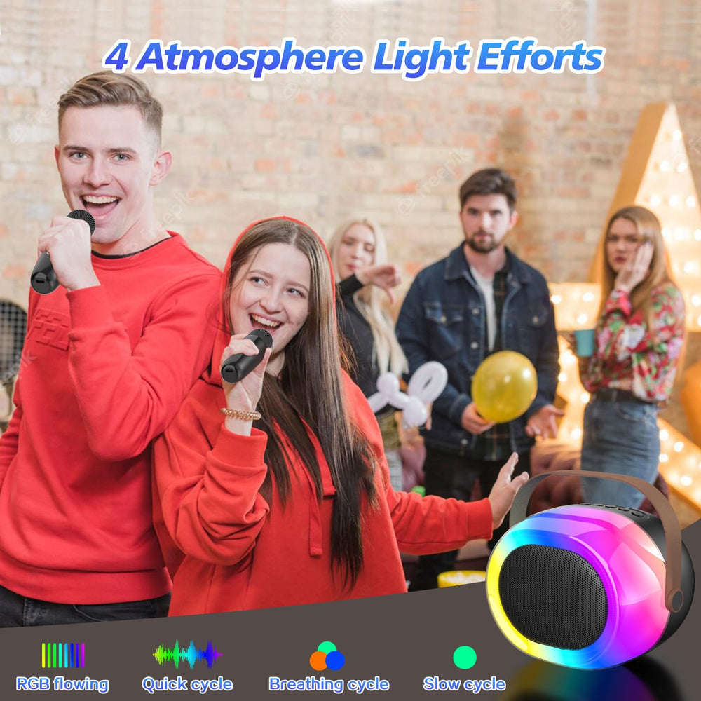 MEGUO dynamic atmosphere lights create festive vibes at parties.