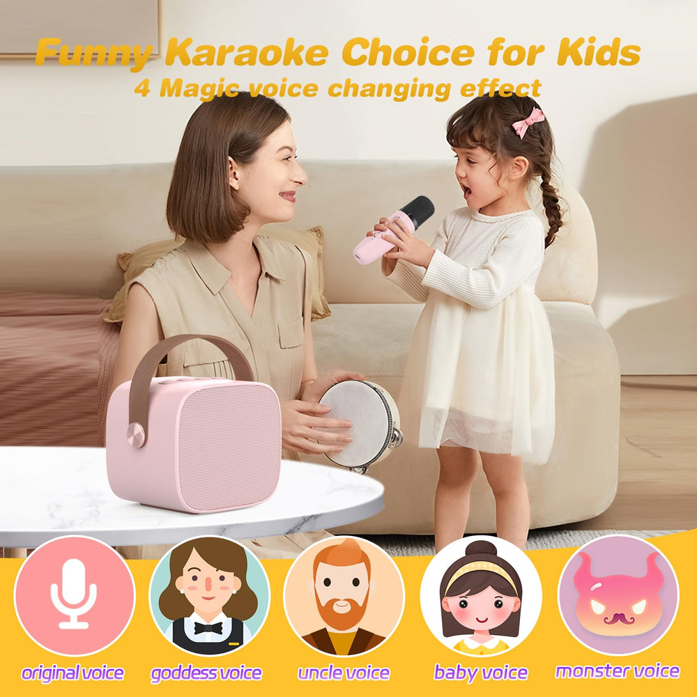 MEGUO M11 wireless microphone for kid-friendly karaoke sessions.