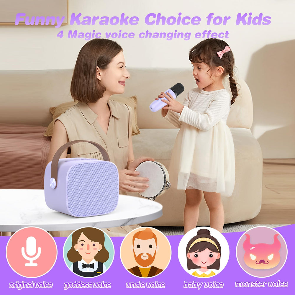 MEGUO wireless microphone lightweight and kid-friendly