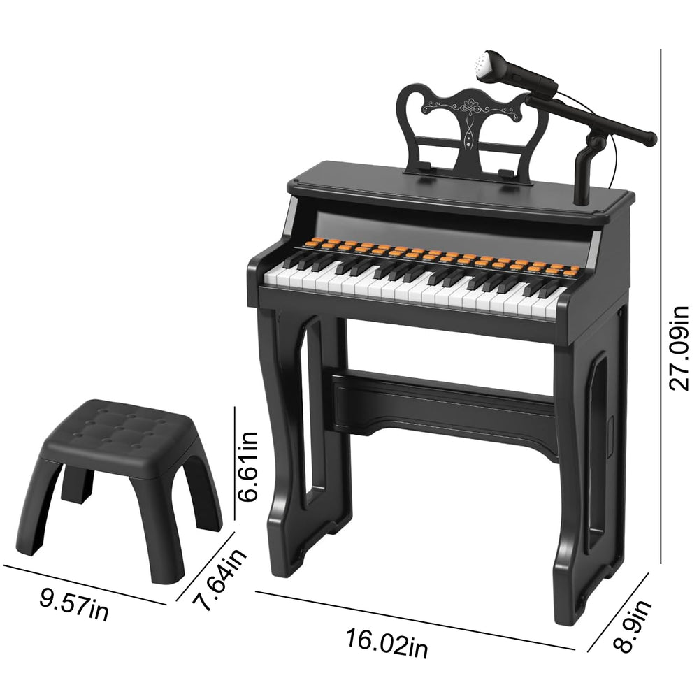 Meideh piano all-in-one set includes essential accessories for immediate play.