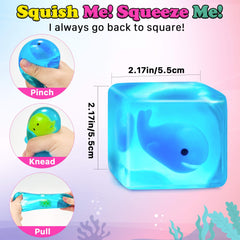 Meijoy compact handheld stress cube for on-the-go focus
