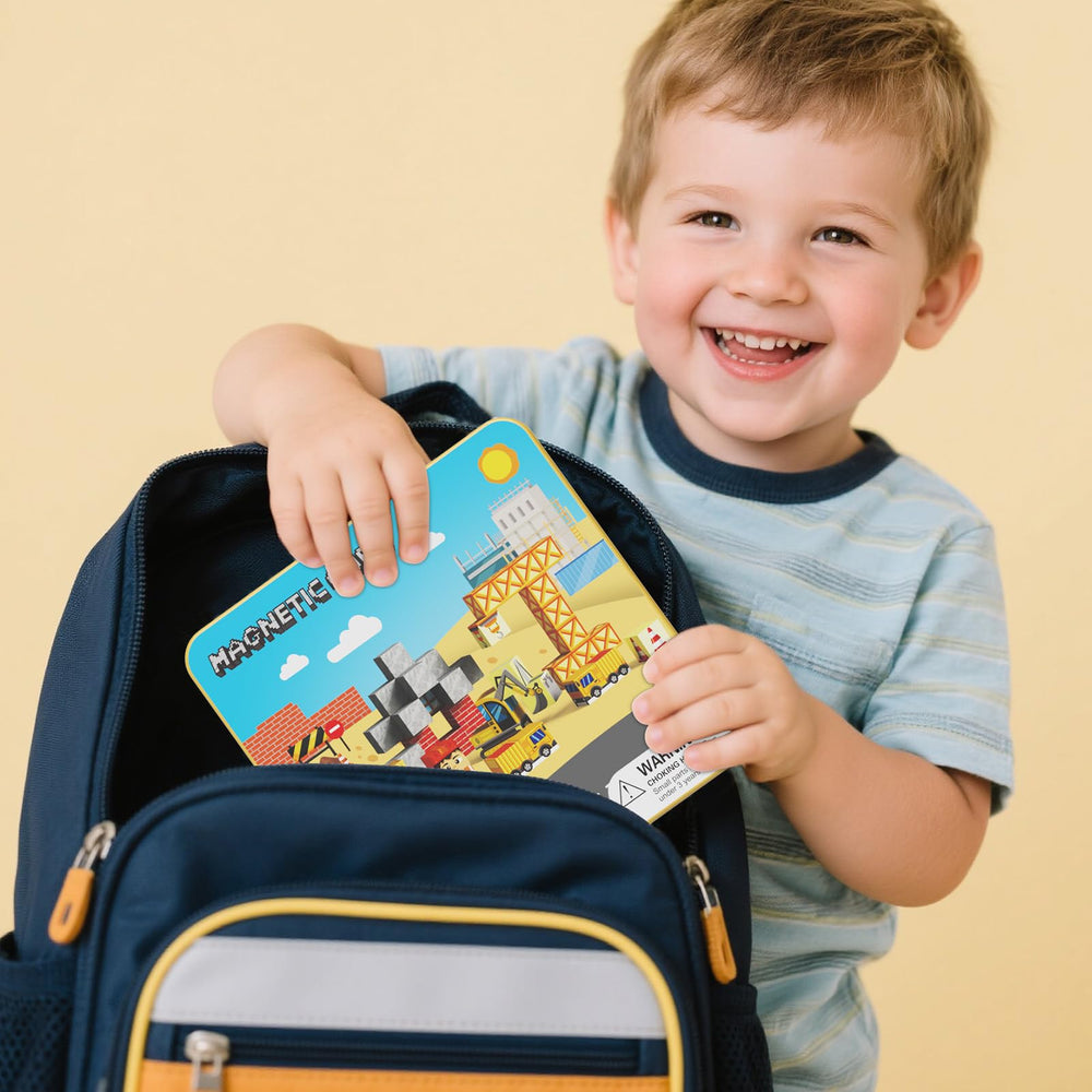 MEIQ safe durable blocks with smooth edges suitable for toddlers ages 3+.
