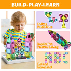 MEIQ promotes spatial reasoning and fine motor skills through hands-on construction.