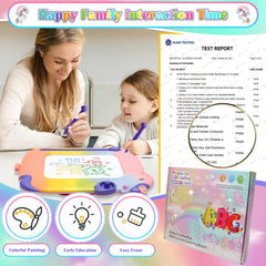 MEJCFARI unicorn design side angle ideal for imaginative doodling during playtime