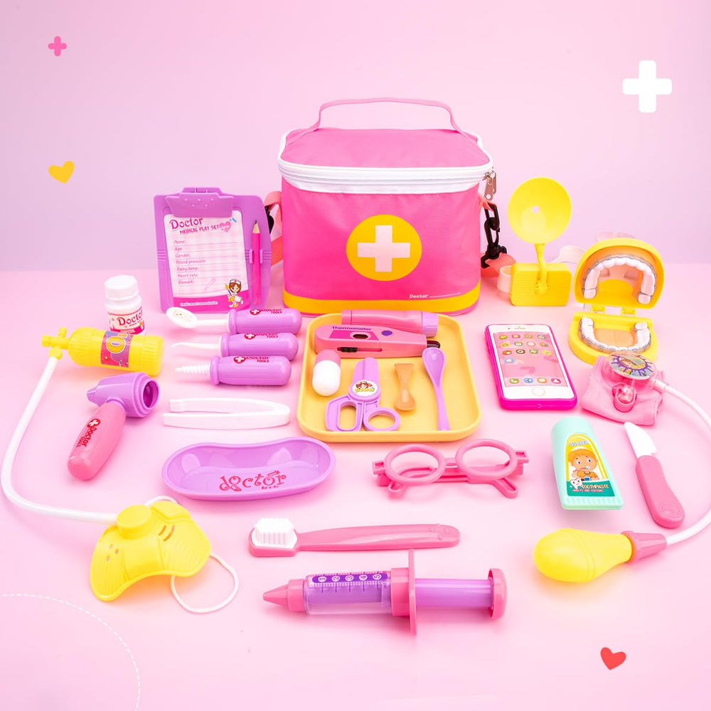 Meland Doctor Kit medical bag for organized, portable playtime tools.