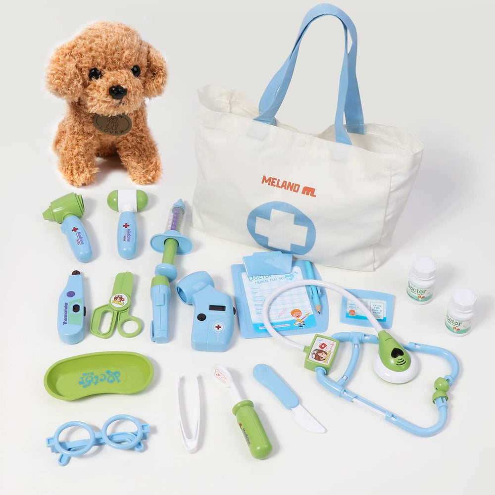 Meland doctor kit stethoscope toy with heartbeat listening