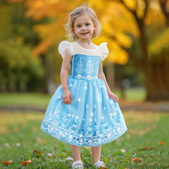 Meland extension hair headband for quick, playful hairstyles during playtime.