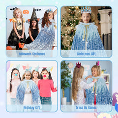 Meland mermaid bag and jewelry enhance dress-up outfits.