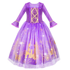 Meland princess dress castle and stars design inspires fantasy adventures.