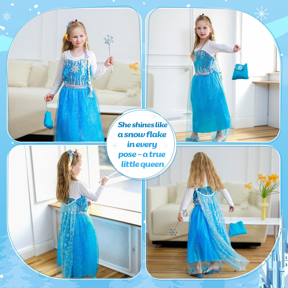 Meland Princess Dress light-up braided headband adds sparkle for Halloween parades