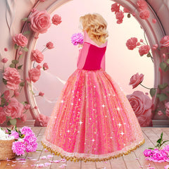 Meland Princess Dress soft fabric supports easy movement