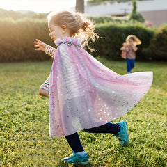 Meland princess wand included for imaginative play and celebration.