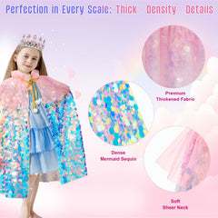 Meland gift-ready set for girls aged 3-8 with versatile dress up