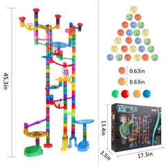 Meland tower creation ready for tall marble-run builds.
