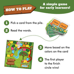 Melby Toys Word Seeds blends and digraphs cards reinforce phonics patterns for early readers
