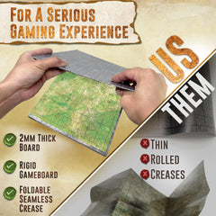 Melee Mats DND castle terrain adds fortress battle options.