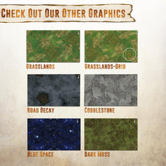 Melee Mats durable vinyl construction resists tears and stains during sessions.