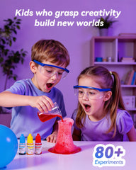 Melican 80+ Science Kit child experiment image showing interactive science activity.