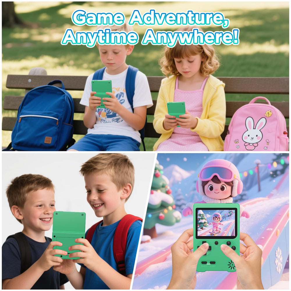 Meliif Retro Handheld Console battery pack enables long playtime