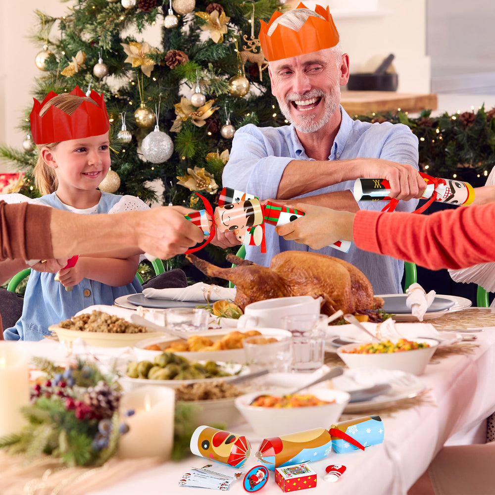 Melisheer Christmas crackers durable packaging ensures safe gifting and tidy storage.