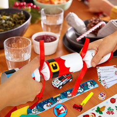 Melisheer Christmas crackers humor joke card boosts festive laughter during meals.