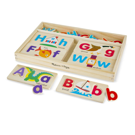 Melissa and Doug ABC picture boards set for early literacy play