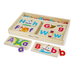 Melissa and Doug ABC picture boards set for early literacy play