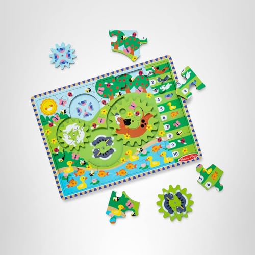 Vibrant ocean scene Melissa & Doug puzzle encourages imaginative play