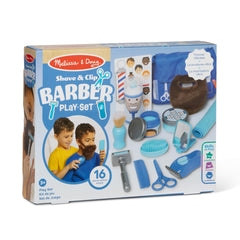 Melissa & Doug Barber Shop pump shaving cream can for modern play