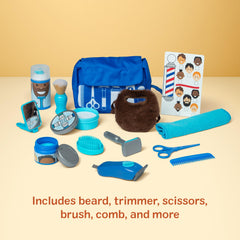 Melissa & Doug Barber Shop textured pomade tub for styling fun