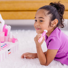 Melissa & Doug lipstick adds colorful pretend makeup for storytelling sessions.