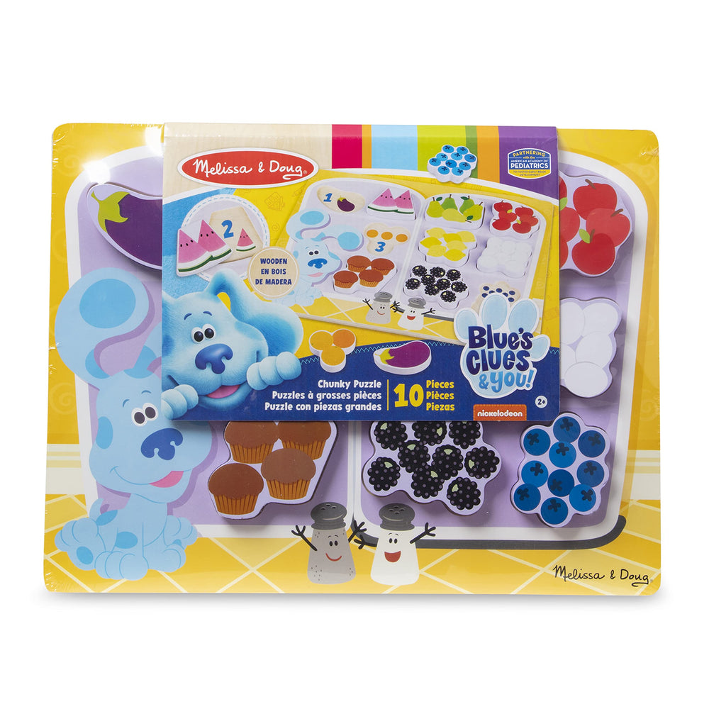 Melissa & Doug Blue's Clues & You! fridge food banana supports hand-eye coordination and sequencing