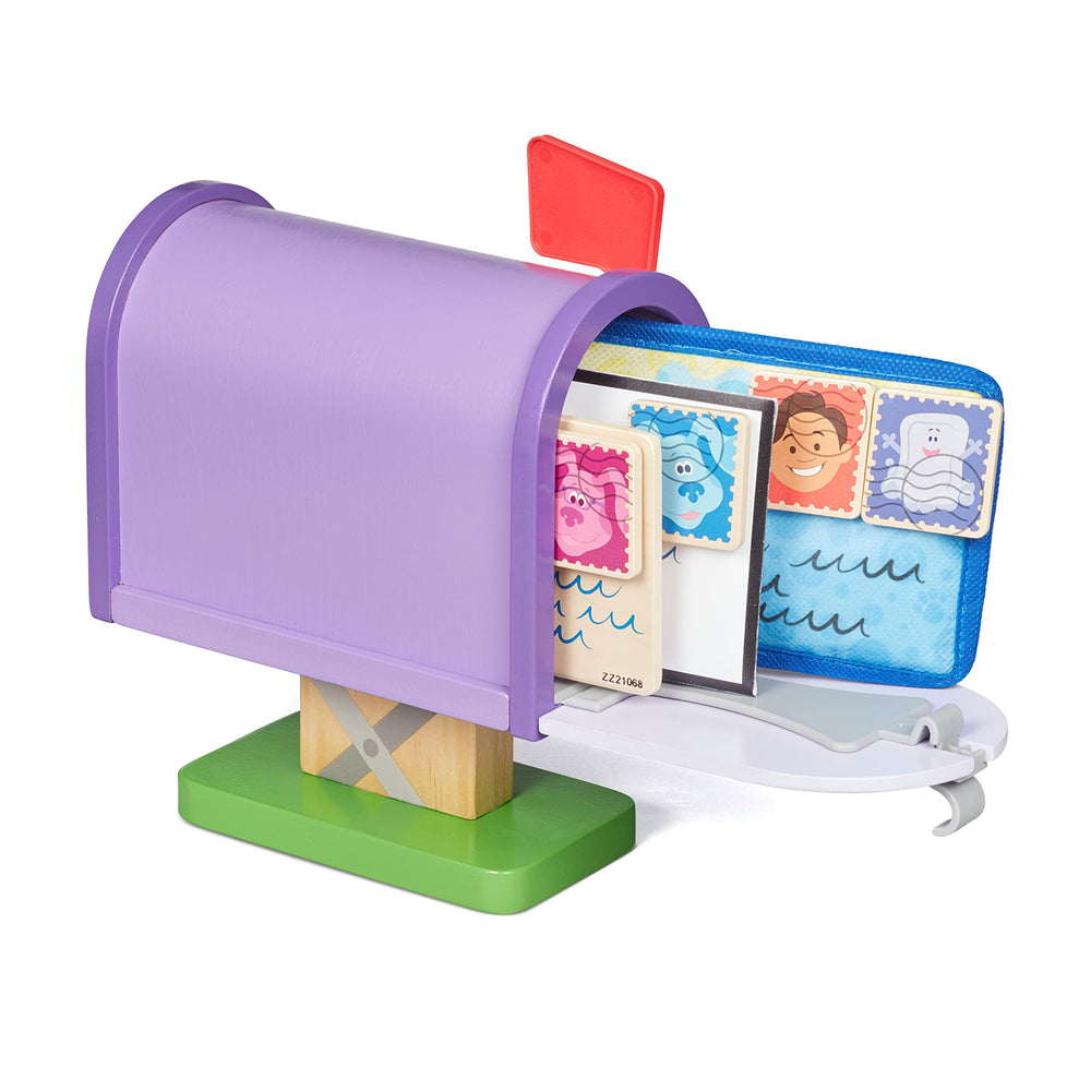 Double-sided puzzle from Melissa and Doug Blue's Clues mailbox set for problem-solving play