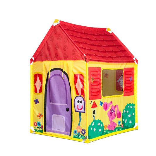 Melissa and Doug Blue's House play tent with roomy interior for imaginative group play