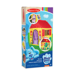 Illustrated assembly instructions for Melissa and Doug Blue's House tent