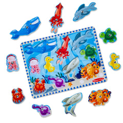 Colorful sea friends from Melissa & Doug invite storytelling and pretend play.
