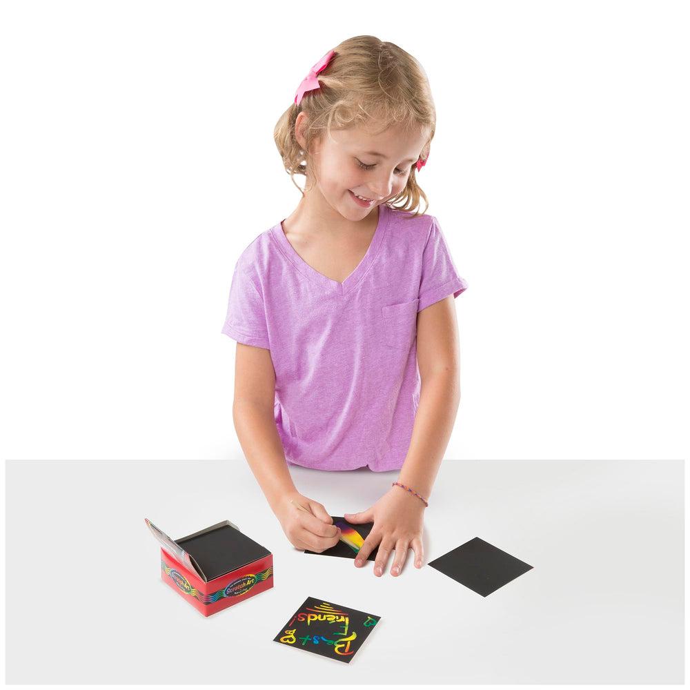 Melissa & Doug 125 notes offer compact, portable art for travel.