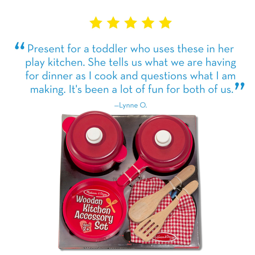 Melissa & Doug deluxe wooden spatula for hands on play