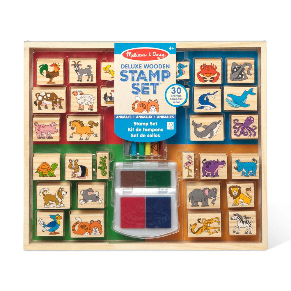 Melissa & Doug farm stamps for colorful farm scenes