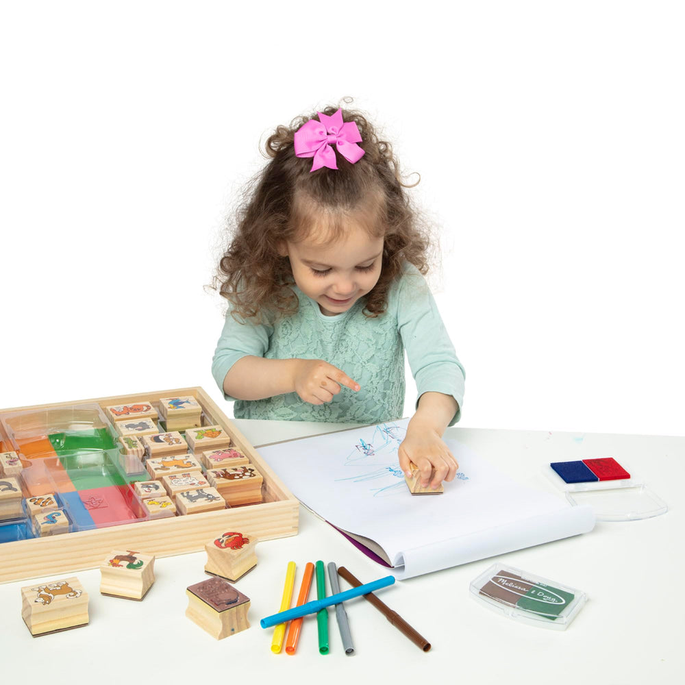 Melissa & Doug safari stamps spark imagination