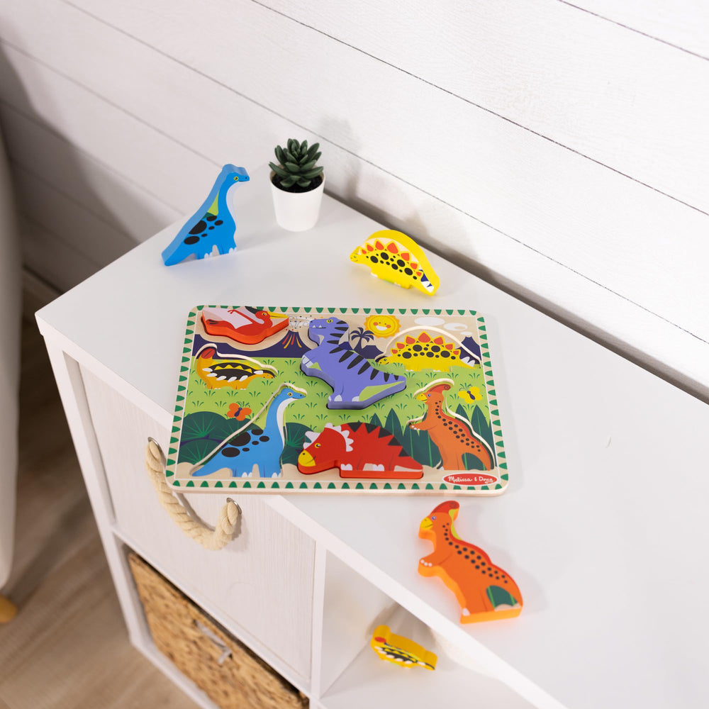 Melissa & Doug child-safe wooden construction for durable family use