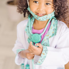 Melissa & Doug doctor mask enhances authentic role-play experiences