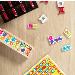 Melissa & Doug dominoes enhances fine motor control and coordination